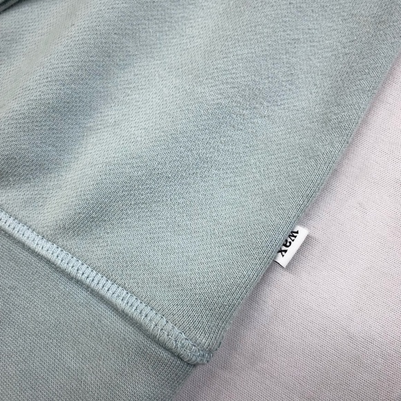 NWT Wax London Zen Blue Oversized Organic Cotton Crewneck Sweatshirt Men’s M - Picture 11 of 15